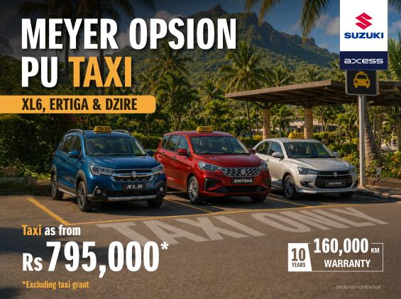 Suzuki Taxi Offer