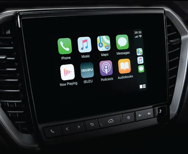 Isuzu-Dmax-LS Infotainment