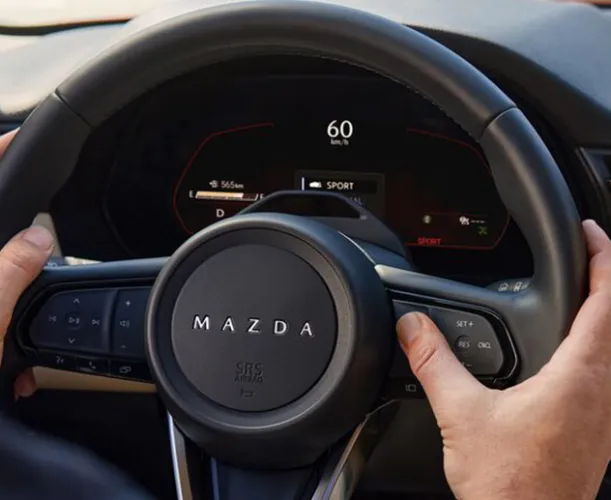 Mazda CX-5 display cluster