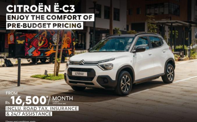 Citroen eC3 Offer